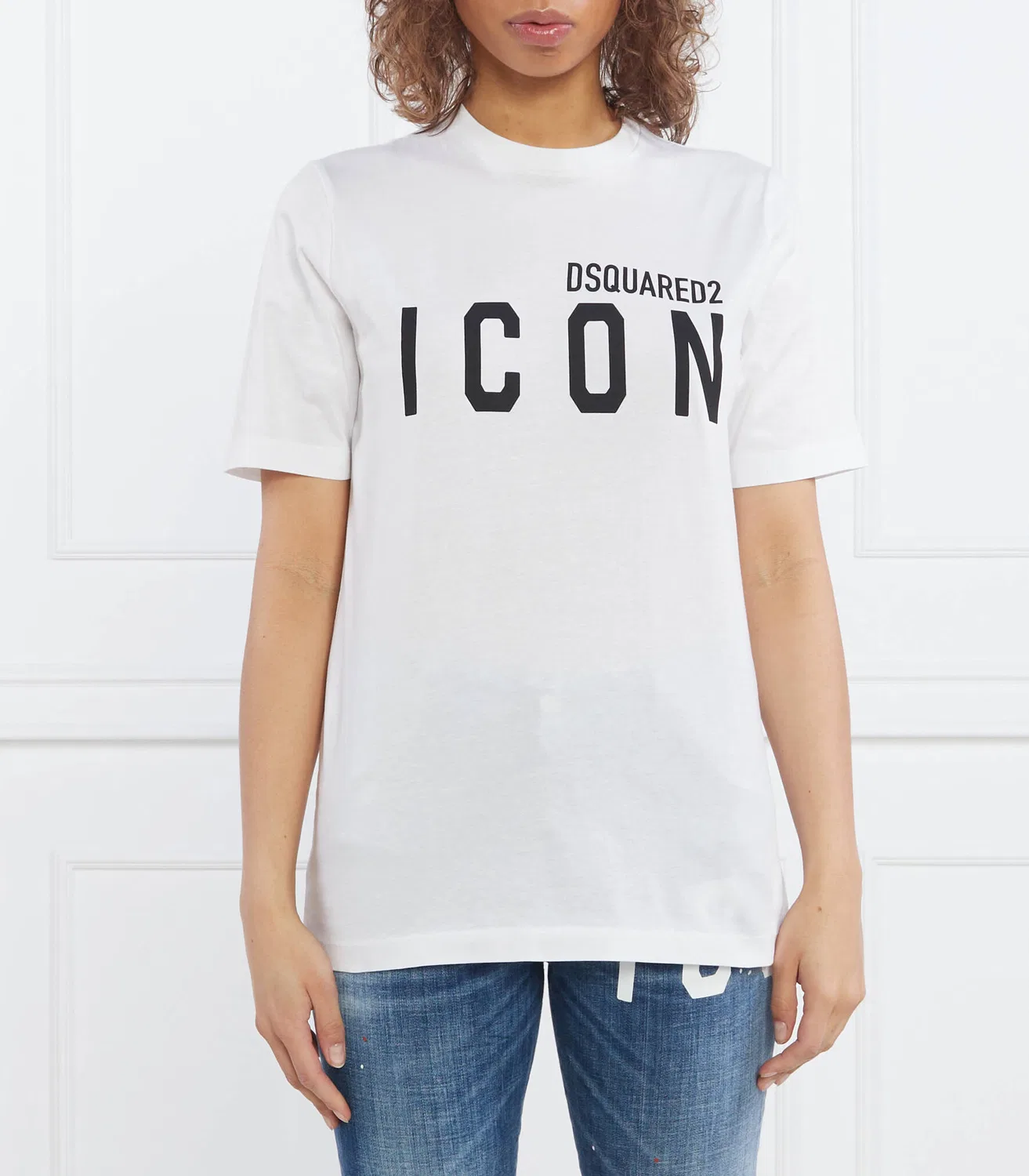 Футболка с коротким рукавом Renny Dsquared2, Bianco