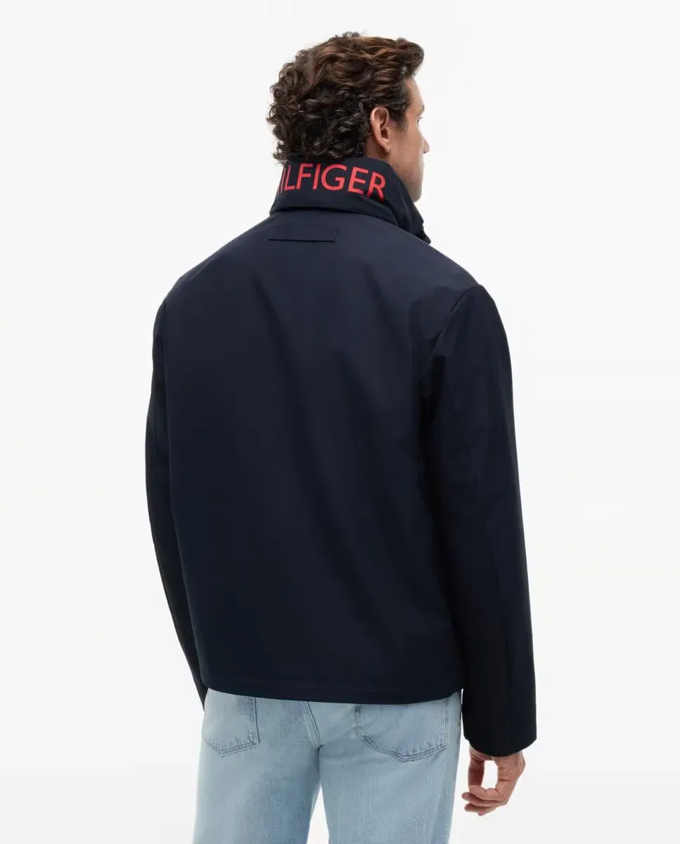 Мужская куртка-регата водонепроницаемая Tommy Hilfiger, Azul Marino — фото 4