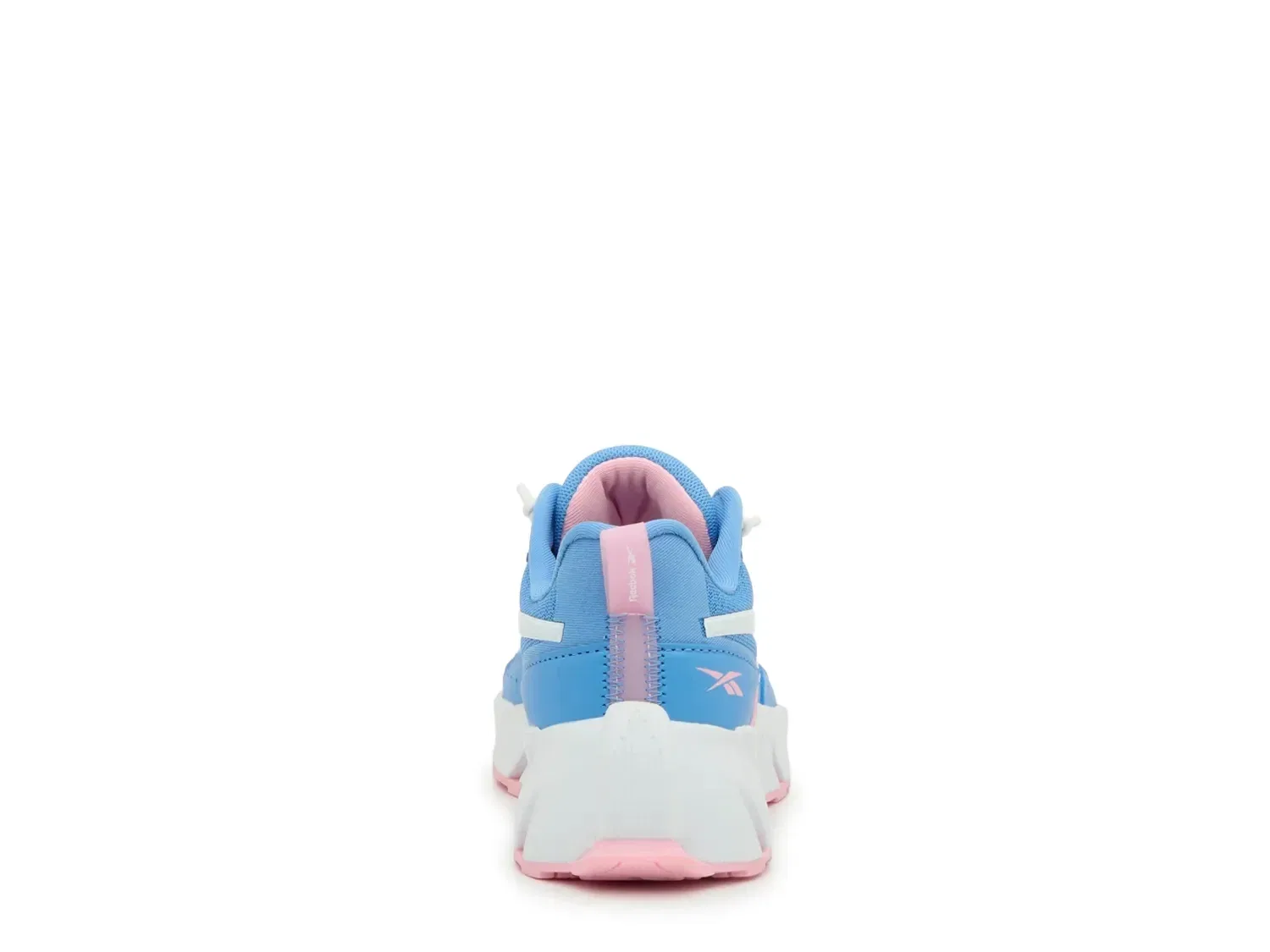 Кроссовки slip-on Vizome для девочек Reebok, светло-голубой/светло-розовый — фото 4