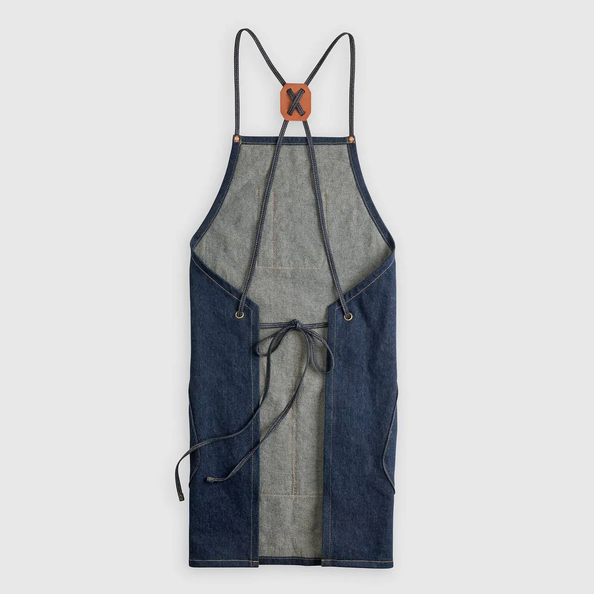 Регулируемый джинсовый фартук Levi's, Indigo Rinse - Dark Wash — фото 4