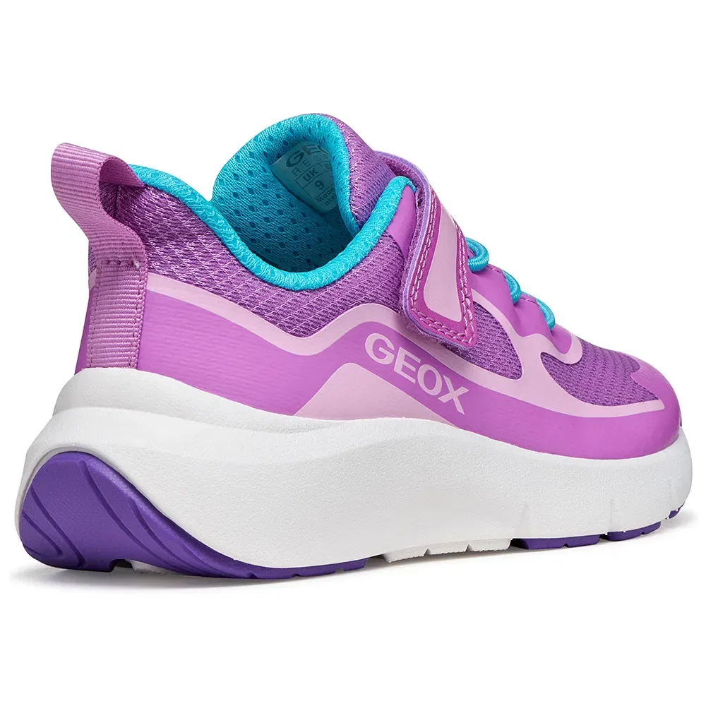 Кроссовки без шнуровки Geox Pro-Ran junior Geox, фиолетовый — фото 3
