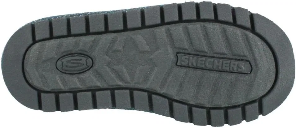 Детские ботинки для девочек с принтом Twinkle Toes Butterfly Steps Boot Skechers, Charcoal/Turquoise — фото 3
