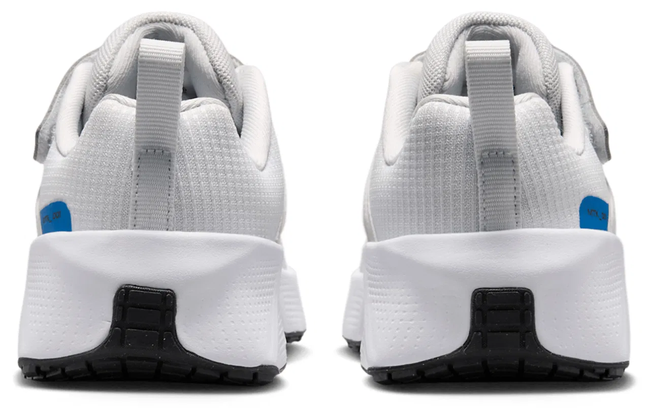 Детские кроссовки для мальчиков с регулируемым ремешком Nike Metro Tek, Black/Photon Dust/Off White — фото 3