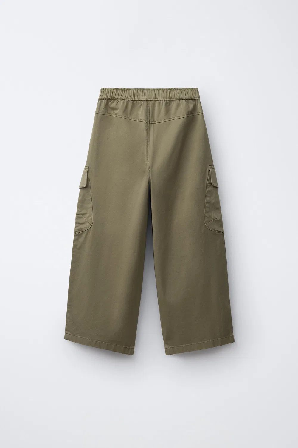 Брюки-карго ZARA, Khaki — фото 2