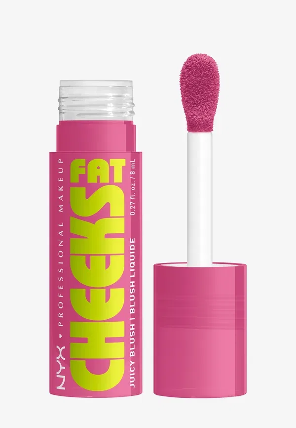 Румяна жидкие Fat cheeks blush Nyx Professional Makeup, 8 мл, Plum Pop, цвет plum pop