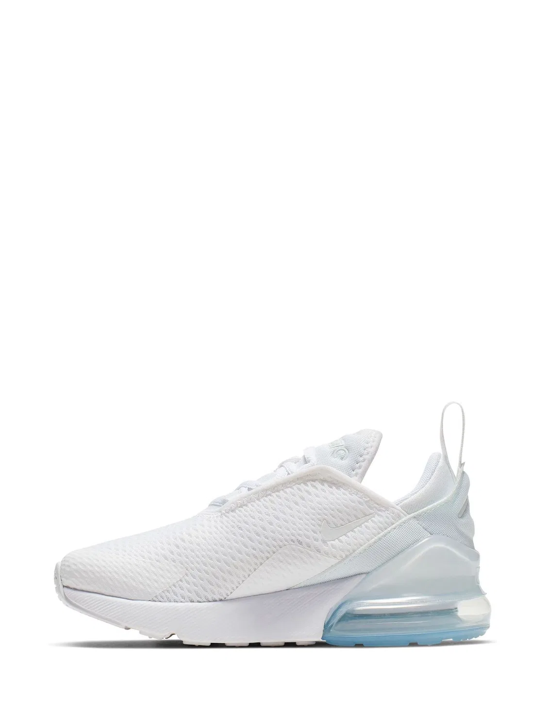 Кроссовки Nike Air Max 270, бело-голубые — фото 4