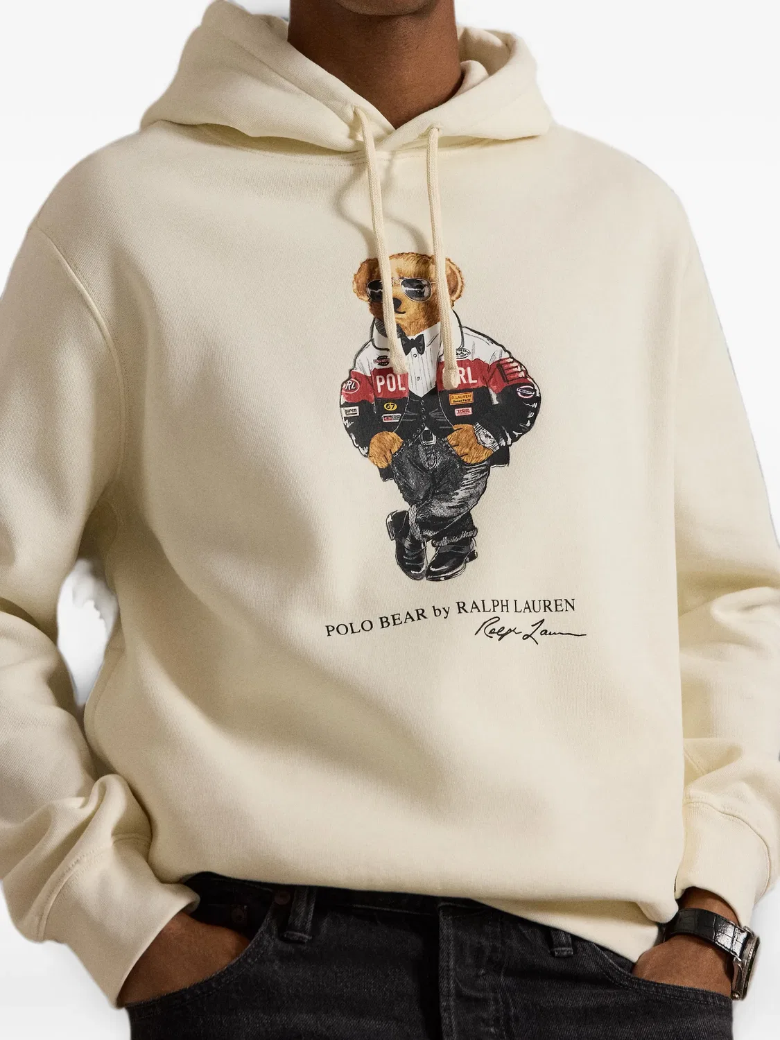 Худи Polo Bear в нейтральных тонах Polo Ralph Lauren, нейтральные — фото 2