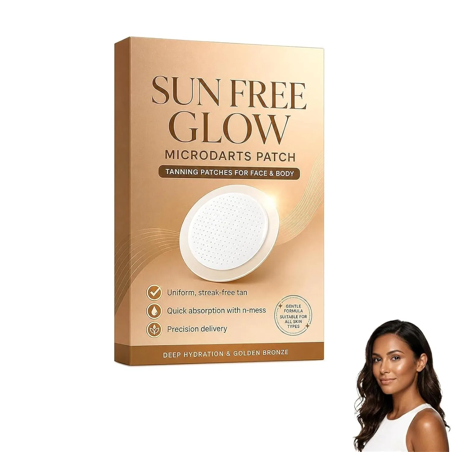 Патчи для загара PurevLab Sun Free Glow, 1 упаковка Generisch