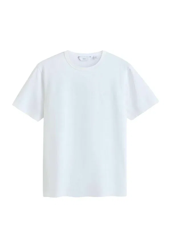 Футболка хлопковая Basic T-shirt Next white, белый
