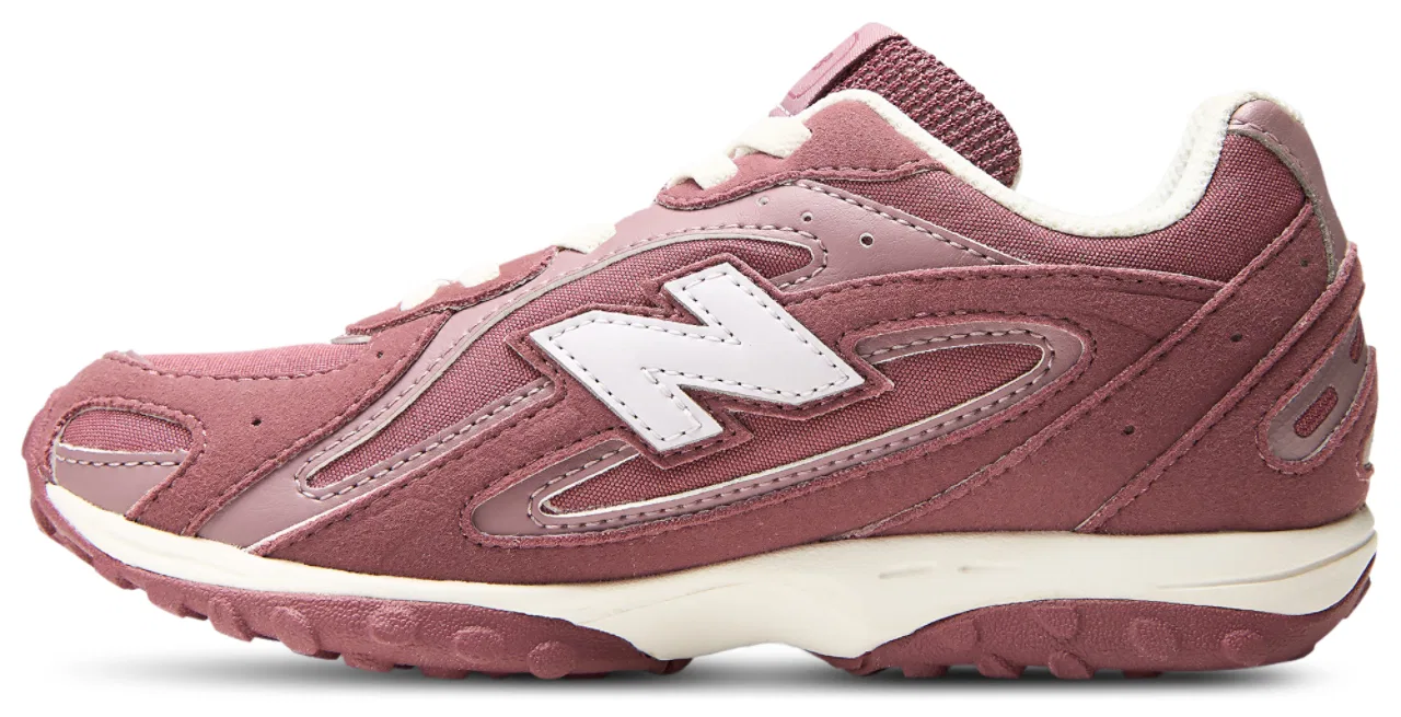 Кроссовки для девочек 204L New Balance, цвет Washed Burgundy/Horizon Grey — фото 2