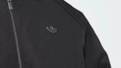 Мужская куртка свободного кроя SST TT Canvas Adidas Originals, черный — фото 2