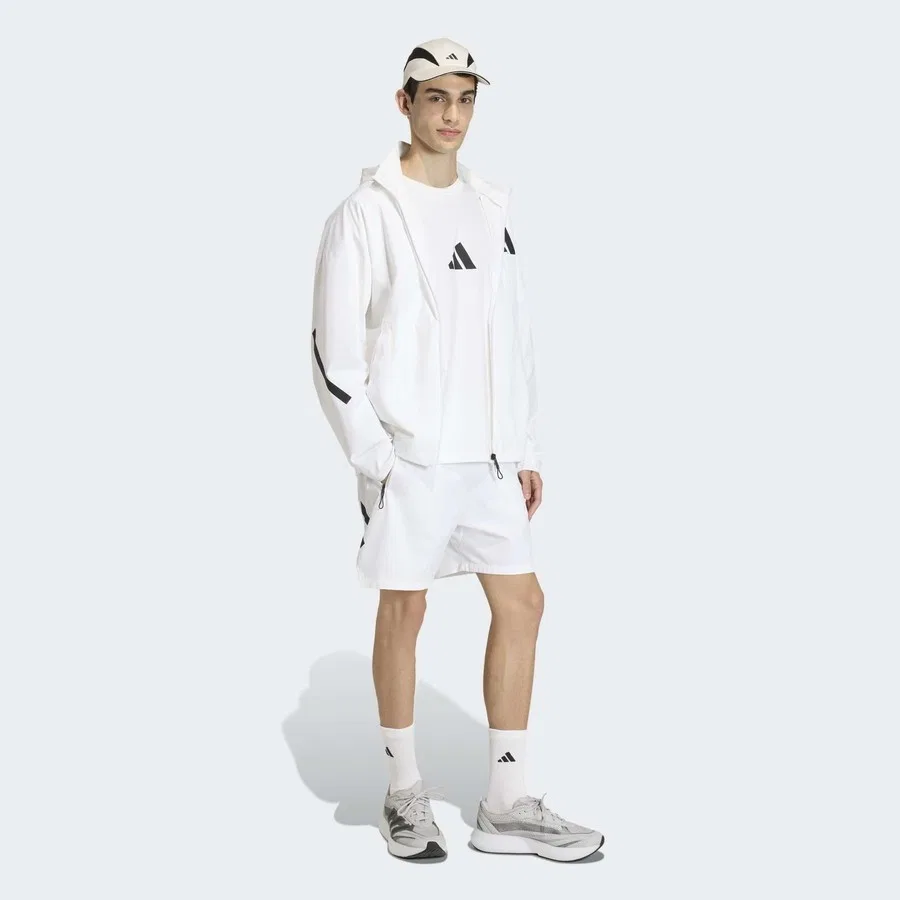 Мужская куртка с длинным рукавом adidas Z.N.E., Белый — фото 3