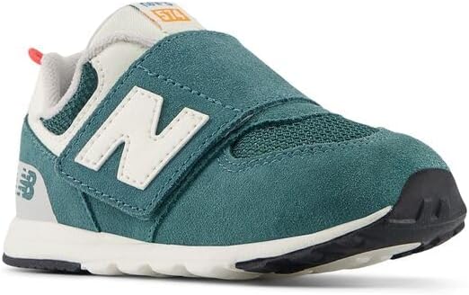 Кроссовки New Balance 574 New-b для маленьких мальчиков на липучке, красный — фото 4