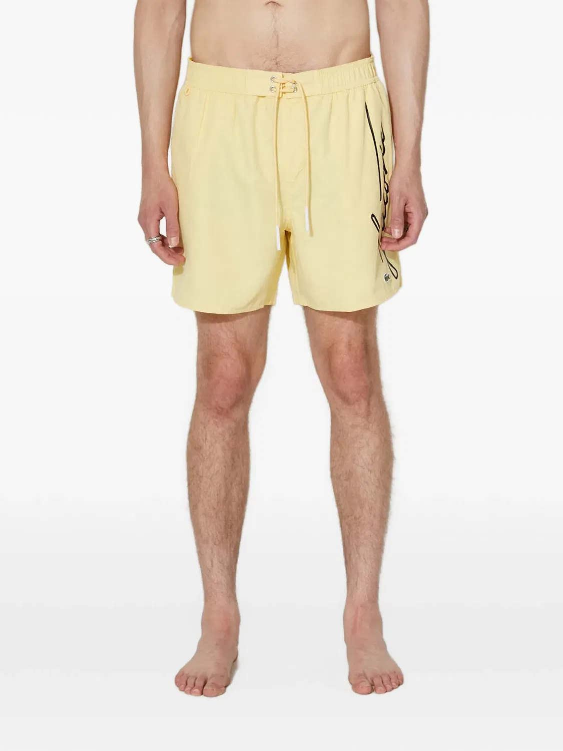 Шорты для плавания желтые Lacoste, желтый