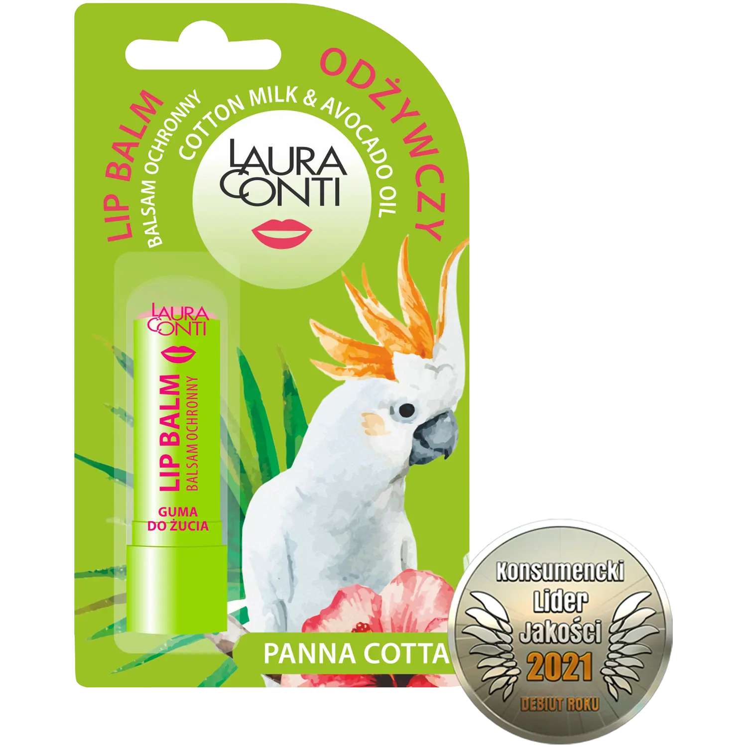 

Laura Conti Panna Cotta бальзам для губ panna cotta защитный, 4,8 г