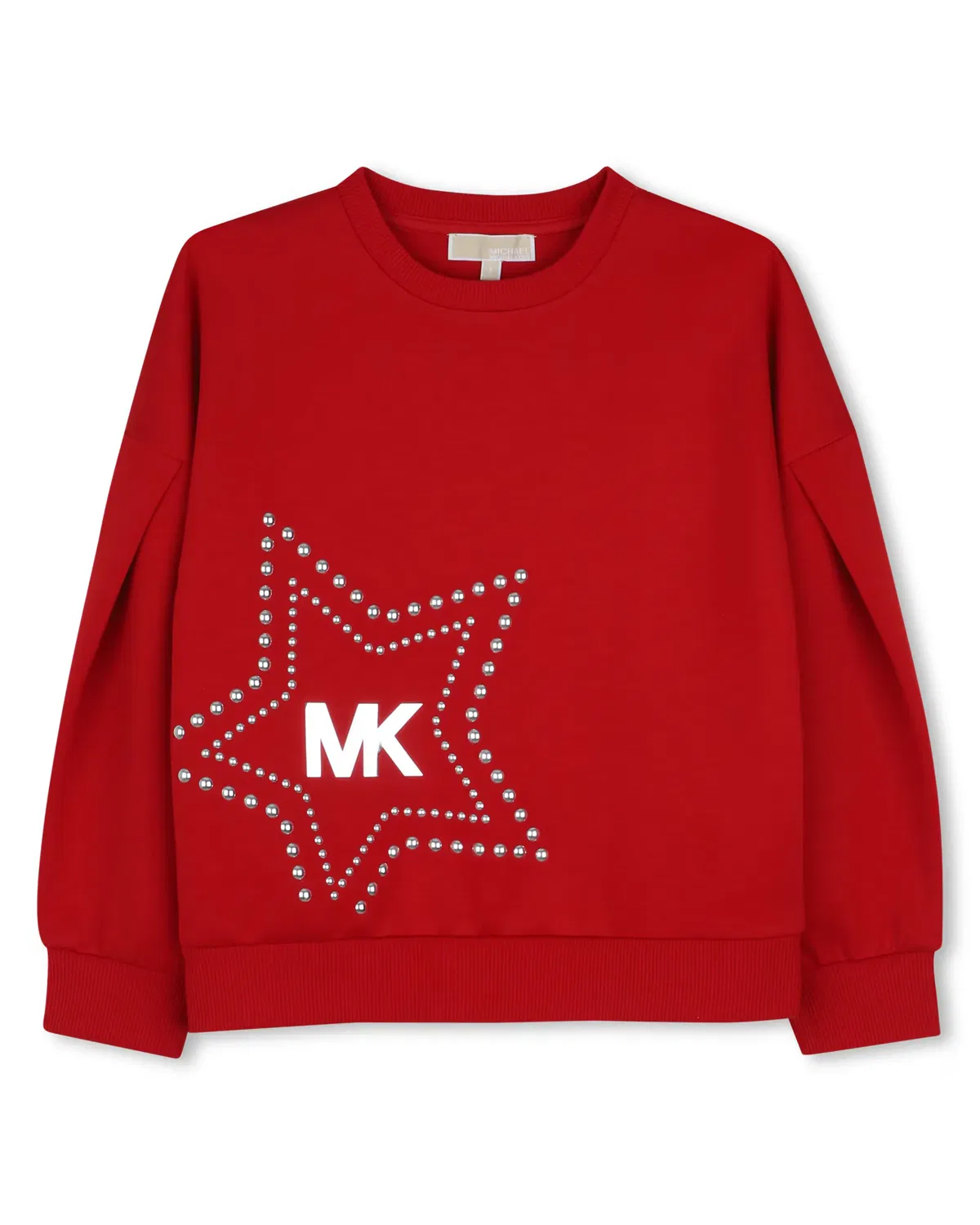 Детское худи для девочек с принтом Michael Kors, Rojo