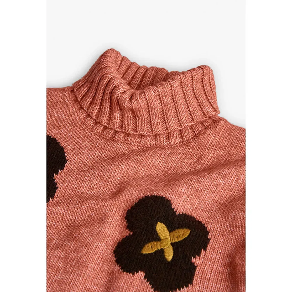 Свитер Boboli Knitwear, оранжевый — фото 3