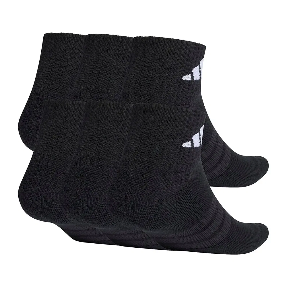 Носки с амортизацией Adidas Cushioned Essentials 6 пар, черный