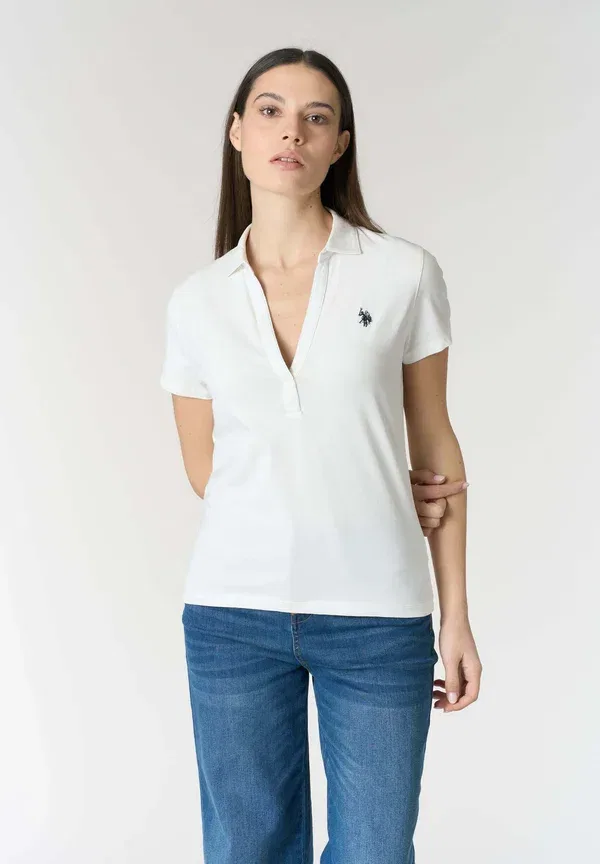 Футболка хлопковая Polo shirt U.S. Polo Assn., bianco, белый