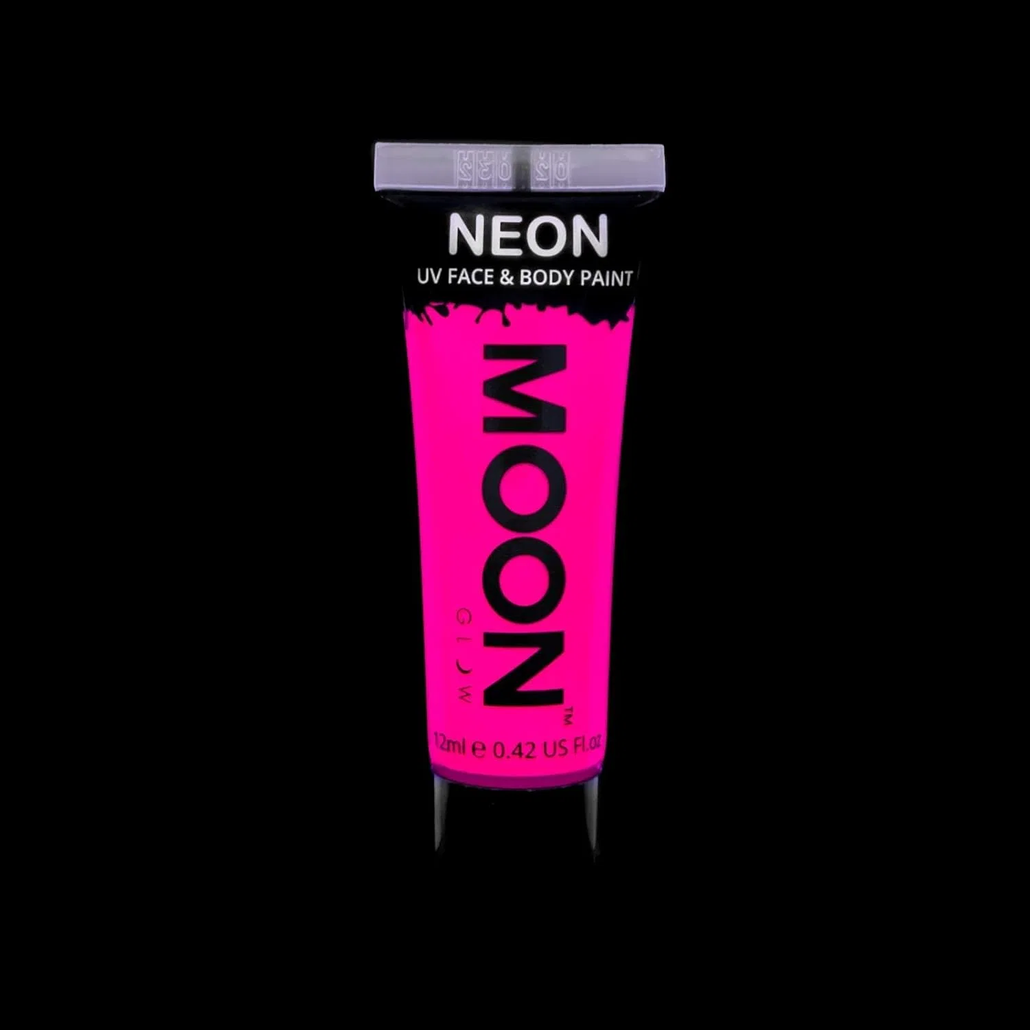 Краска для тела и лица Moon Glow Intense Pink, 12 мл — фото 2