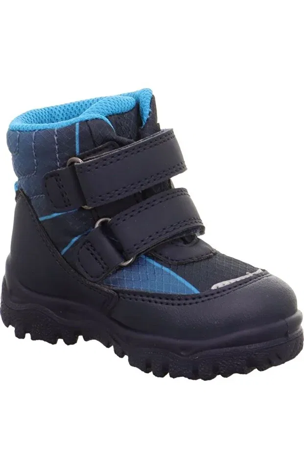 Детские ботинки для девочек водонепроницаемые Husky1 Superfit, Blue/Turquoise — фото 4