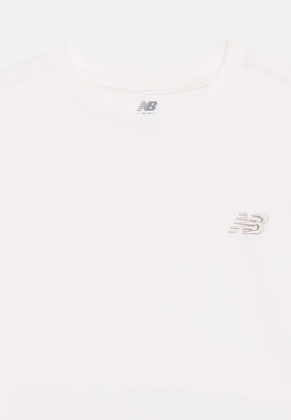 Футболка из 100% хлопка New Balance, белый — фото 3
