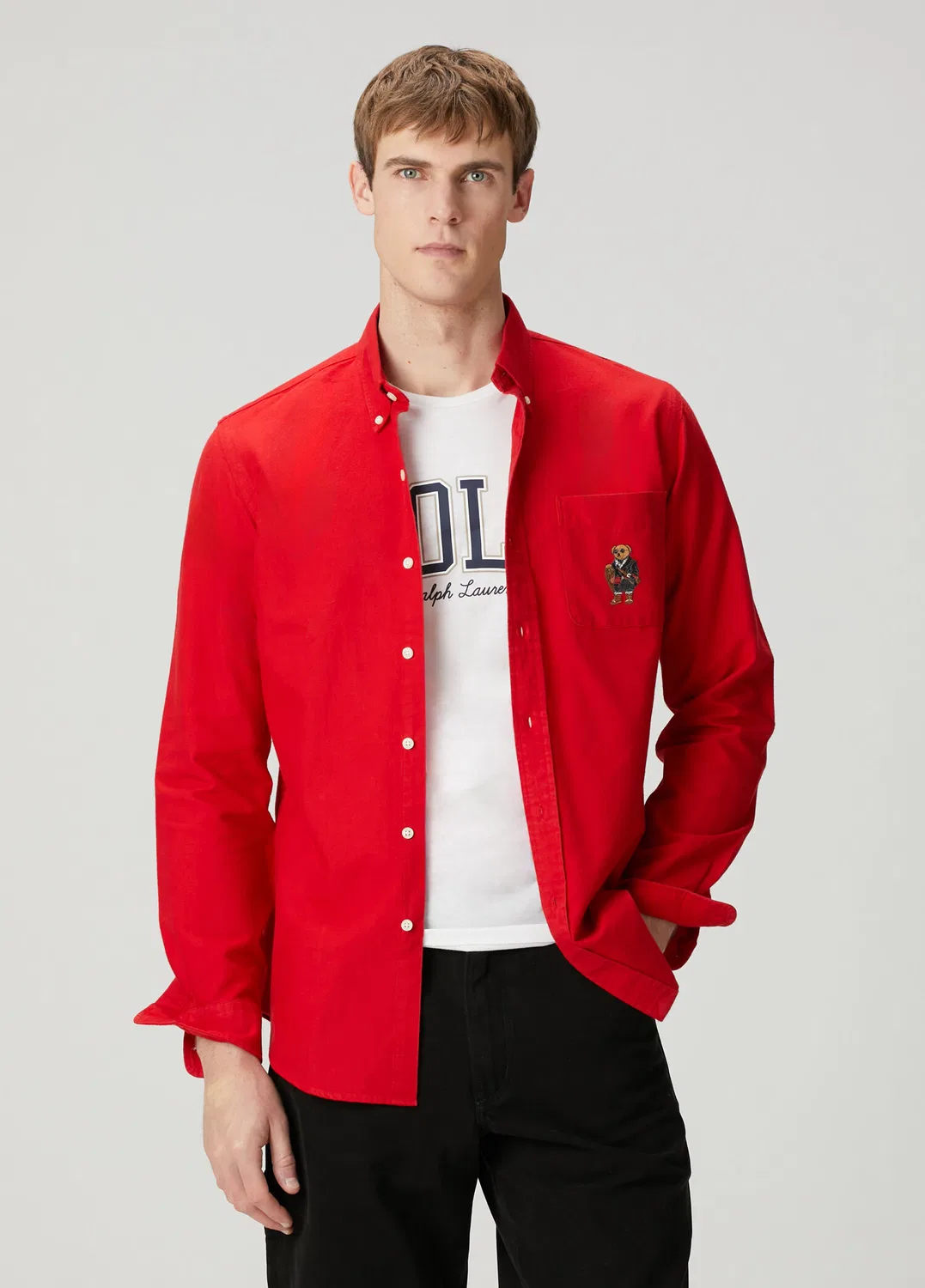 Рубашка поло Polo Ralph Lauren, red