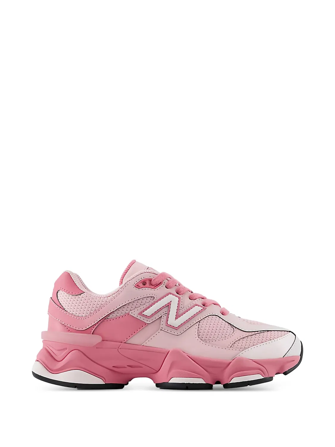 Кроссовки 9060 на шнуровке New Balance Kids, розовый