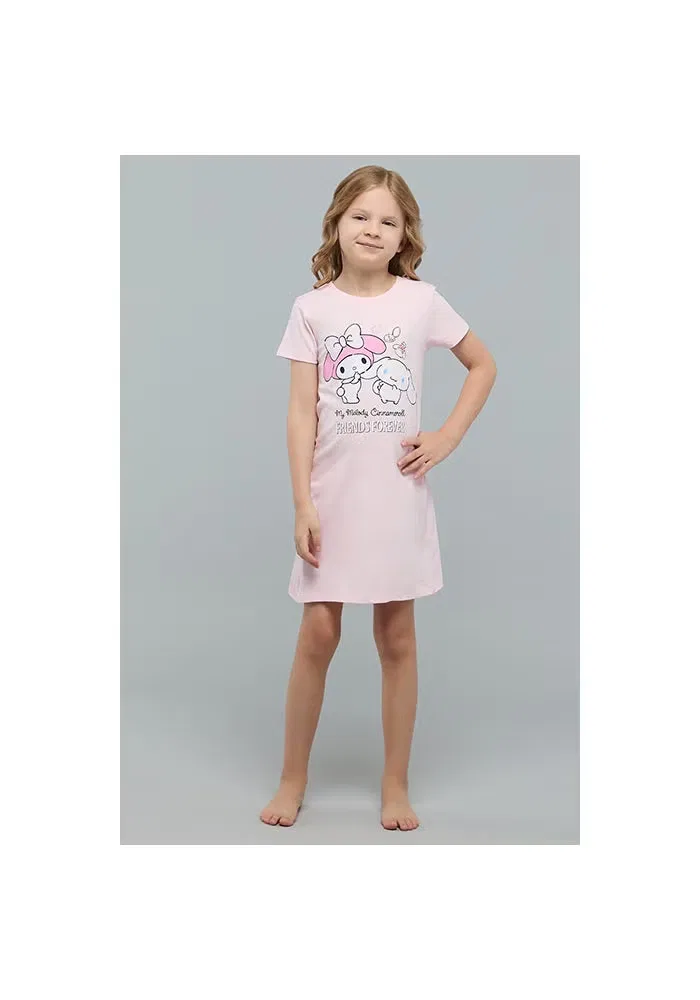Ночная сорочка с принтом Cinnamoroll R&B, розовый — фото 3