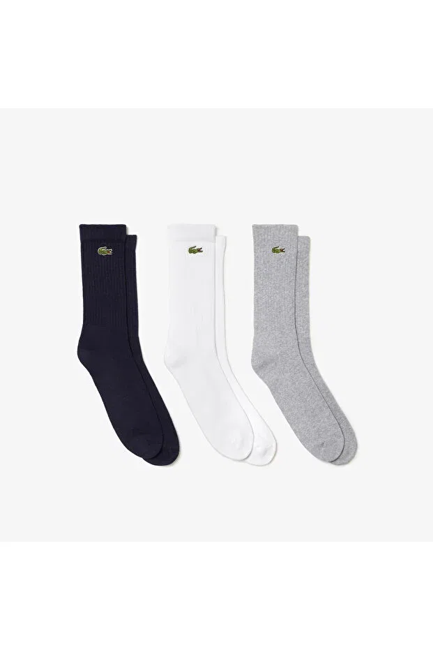 Мужские носки с принтом 3-пак Lacoste, Tya-Colorful
