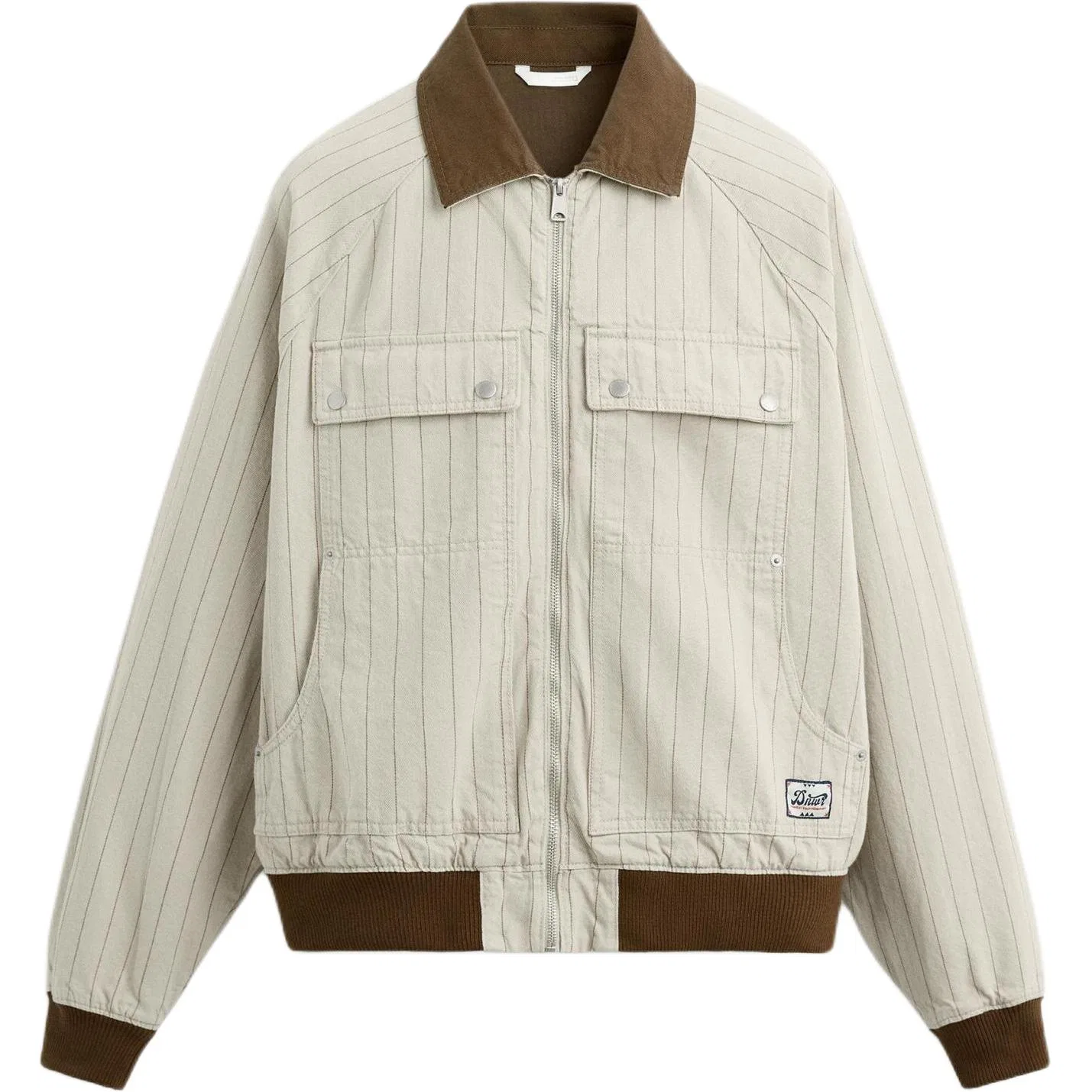 Мужская куртка Raw White ZARA, Raw White