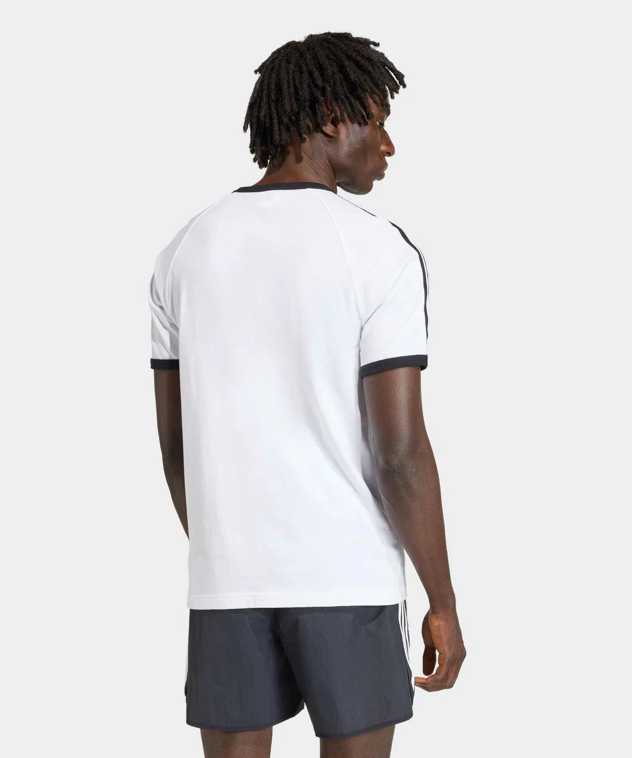 Футболка с длинным рукавомSlim Ringer T-Shirt Adidas Originals, Белый — фото 4