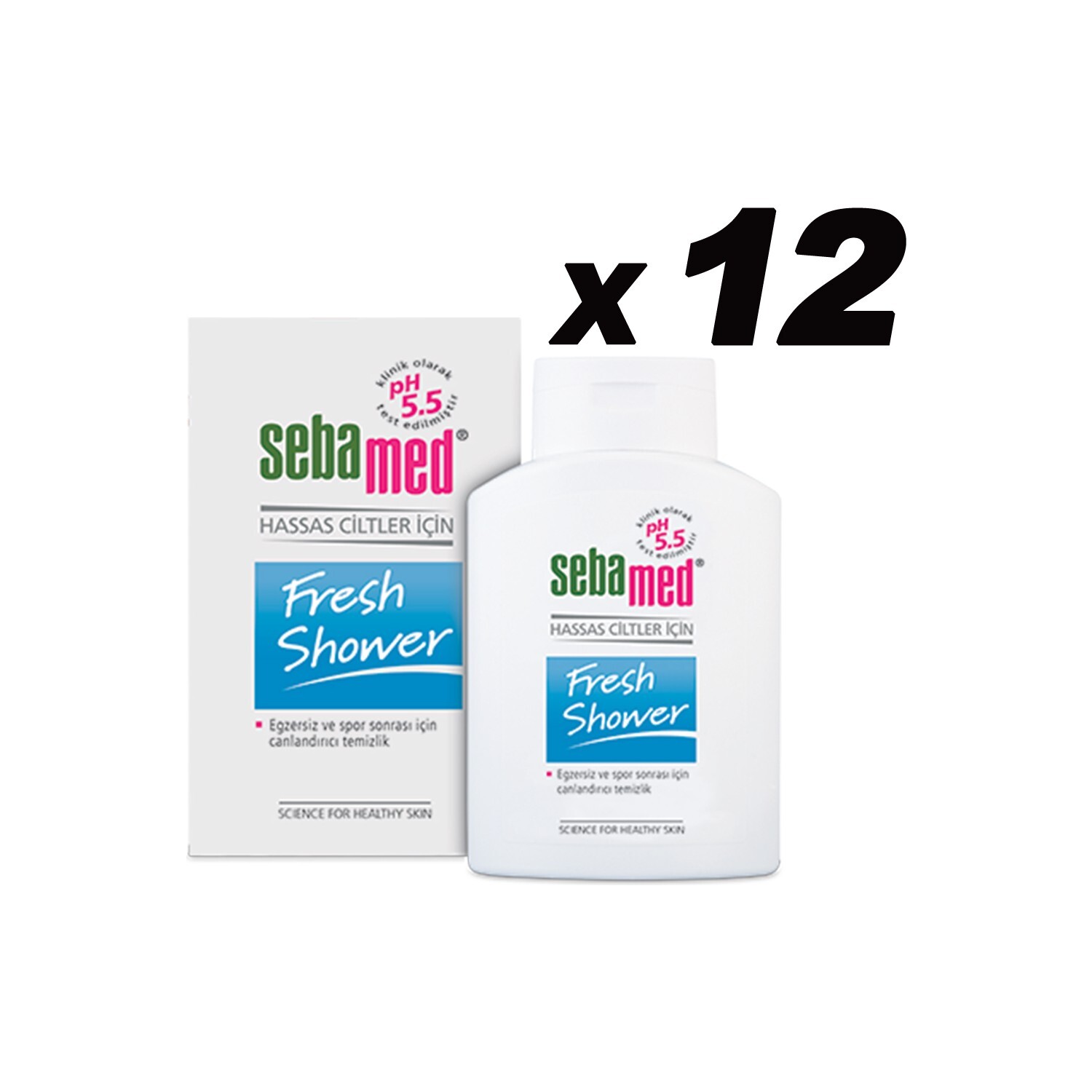 

Гель для душа Sebamed Fresh, 12 тюбиков по 20 мл