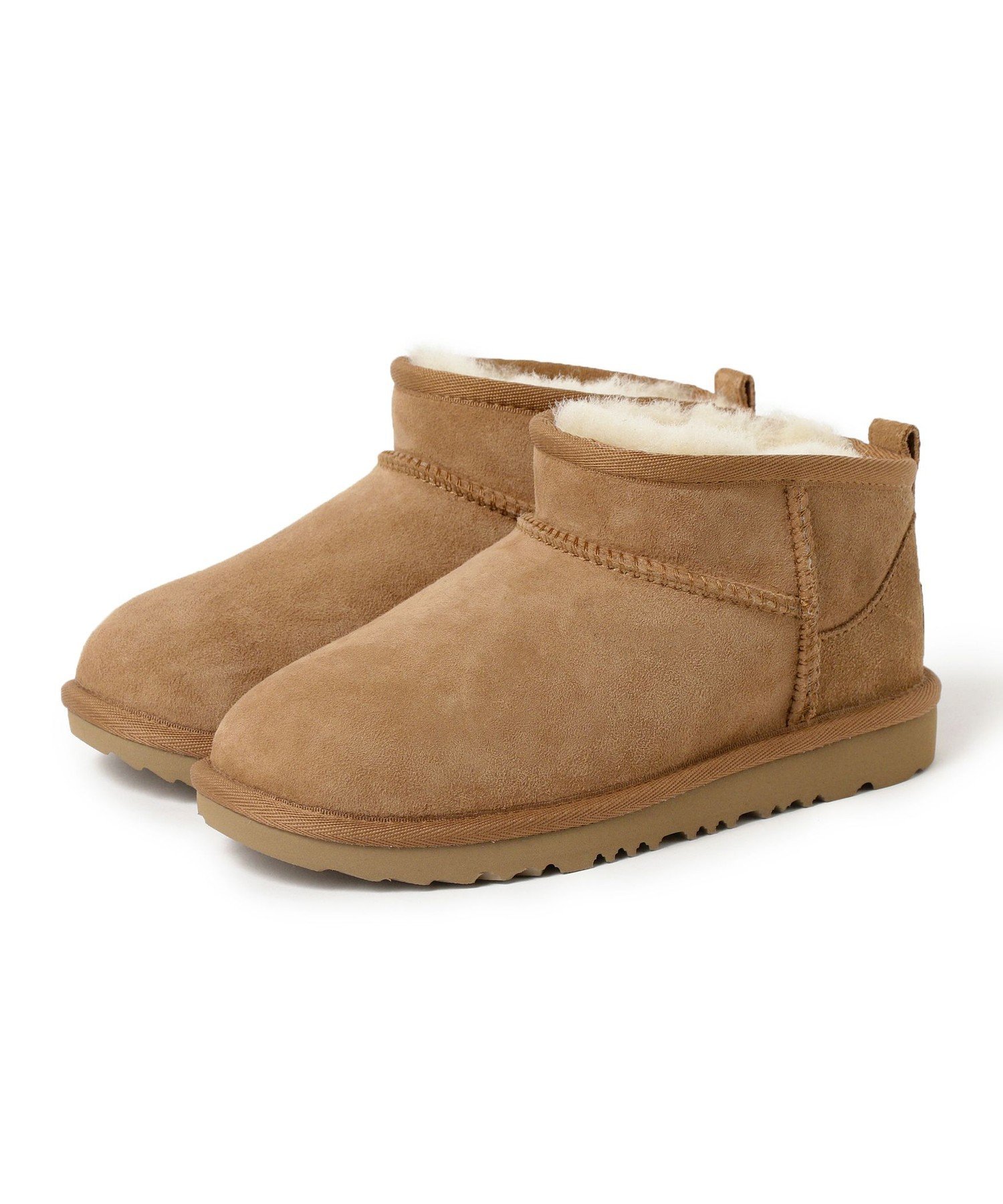 Детские классические зимние ботинки UGG Ultra Mini (19,5-21 см) сезона осень-зима 2025. Подарок Kodomo Beams, Chestnut