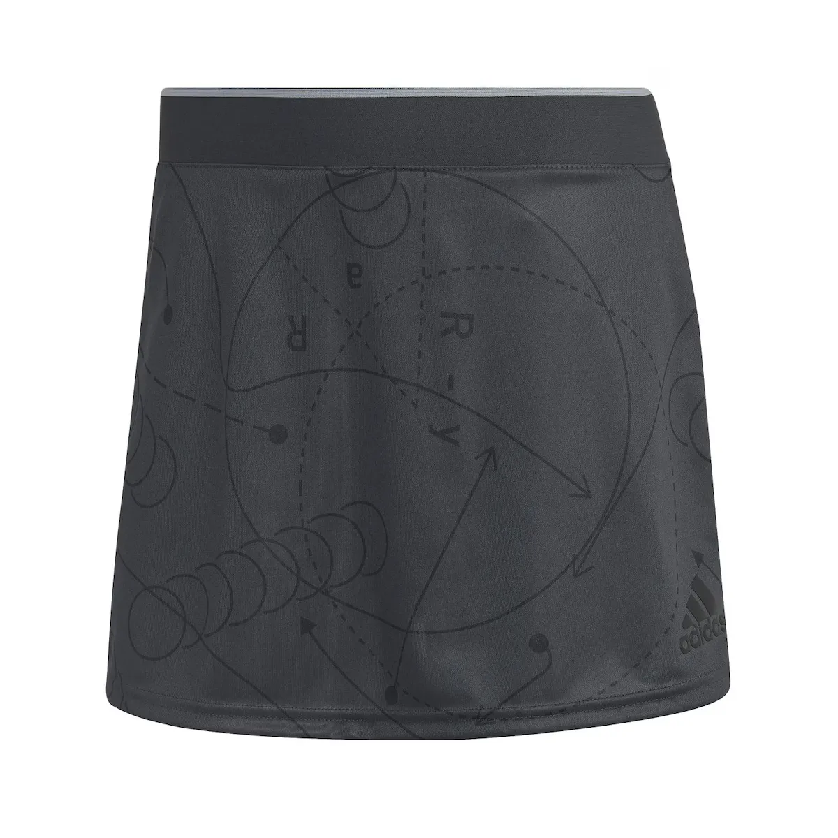 

Женская теннисная юбка Adidas CLUB GRAPH, цвет Carbono