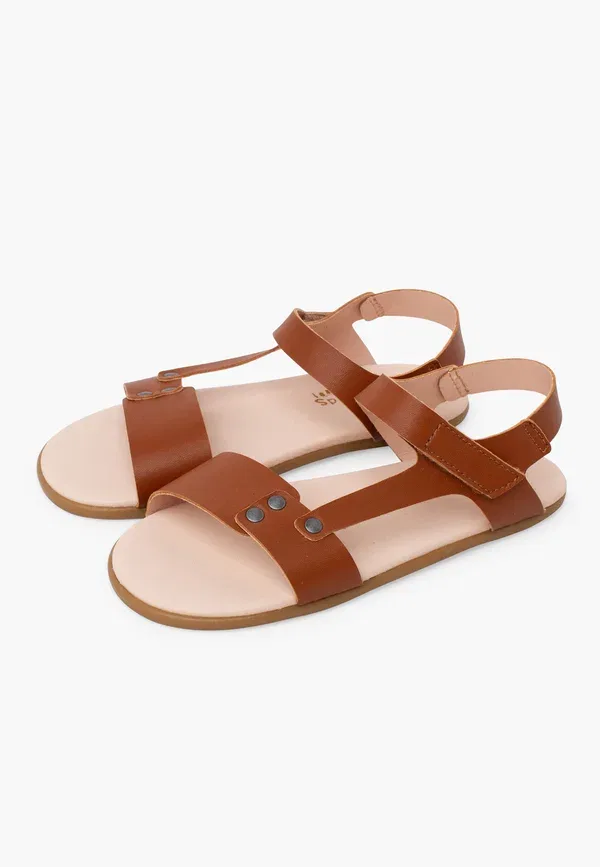 Сандалии Pisamonas Baby shoes Leather, коричневый — фото 2