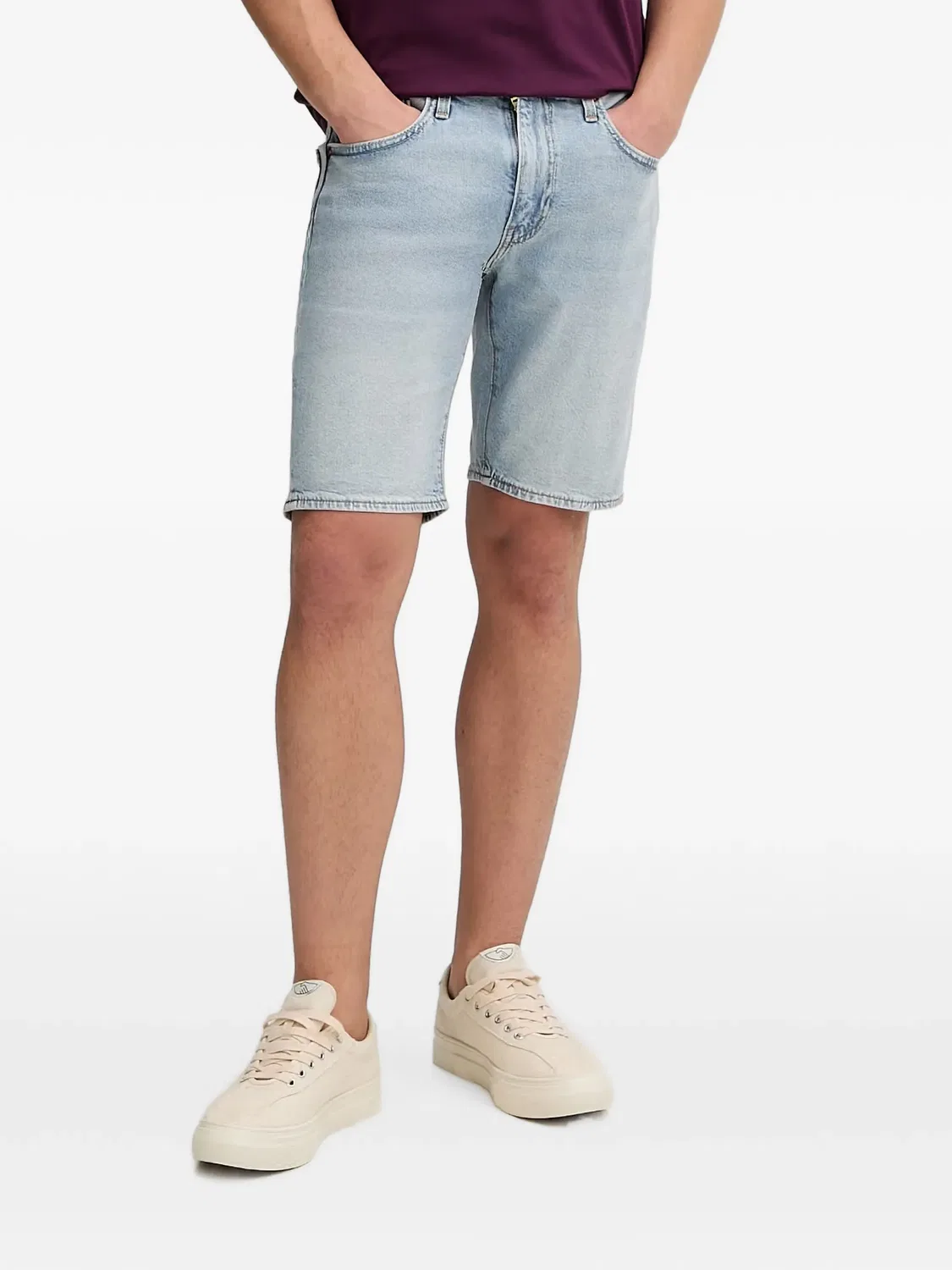 Джинсовые шорты синего цвета Levi's, синий