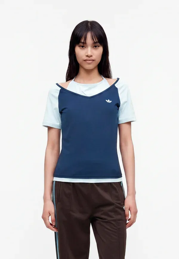 Футболка Adidas Originals, стальный
