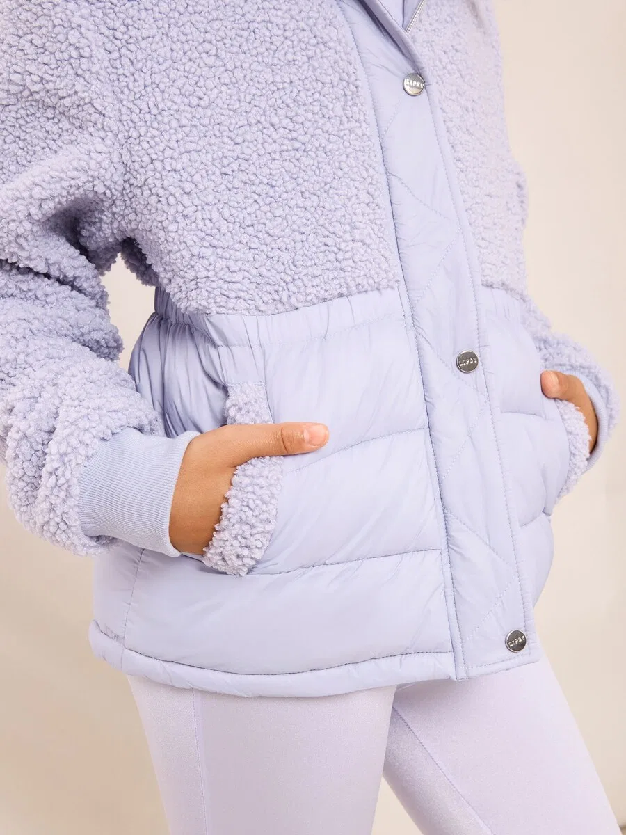 Куртка Lipsy Between-Season Jacket сливового цвета — фото 2