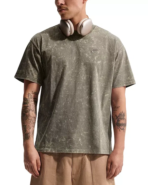 Мужская футболка с логотипом Nike, Cave Stone/Cave Stone