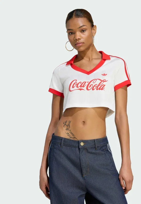 Футболка-поло Adidas Originals, белый