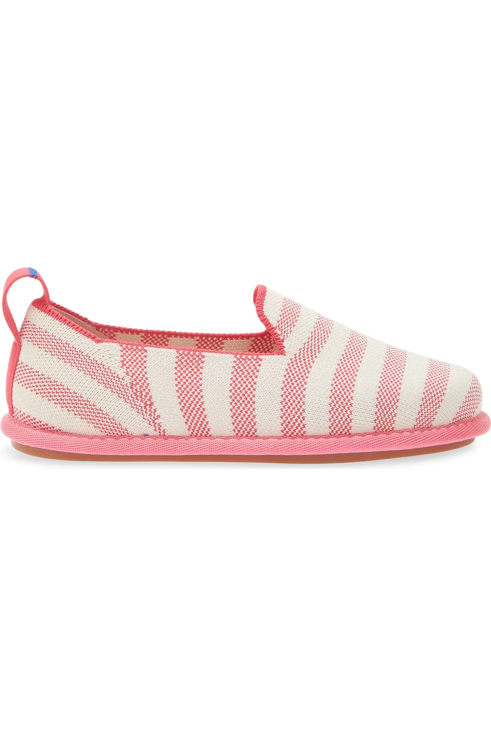 Детские туфли лоферы дышащие The Mini Loafer Rothy's, Sorbet Stripe — фото 4