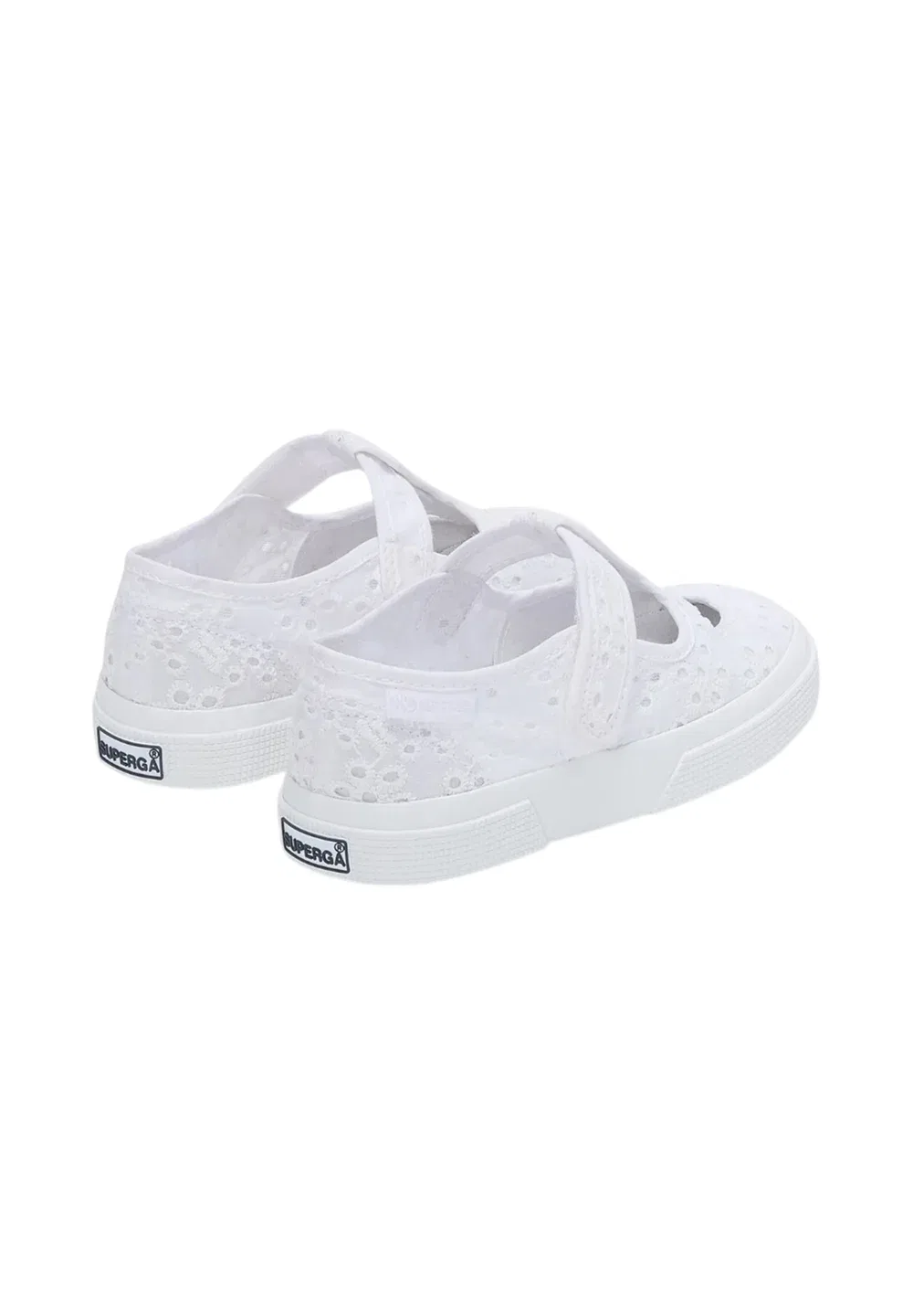 Due occhi - slip-ons Superga, White — фото 3
