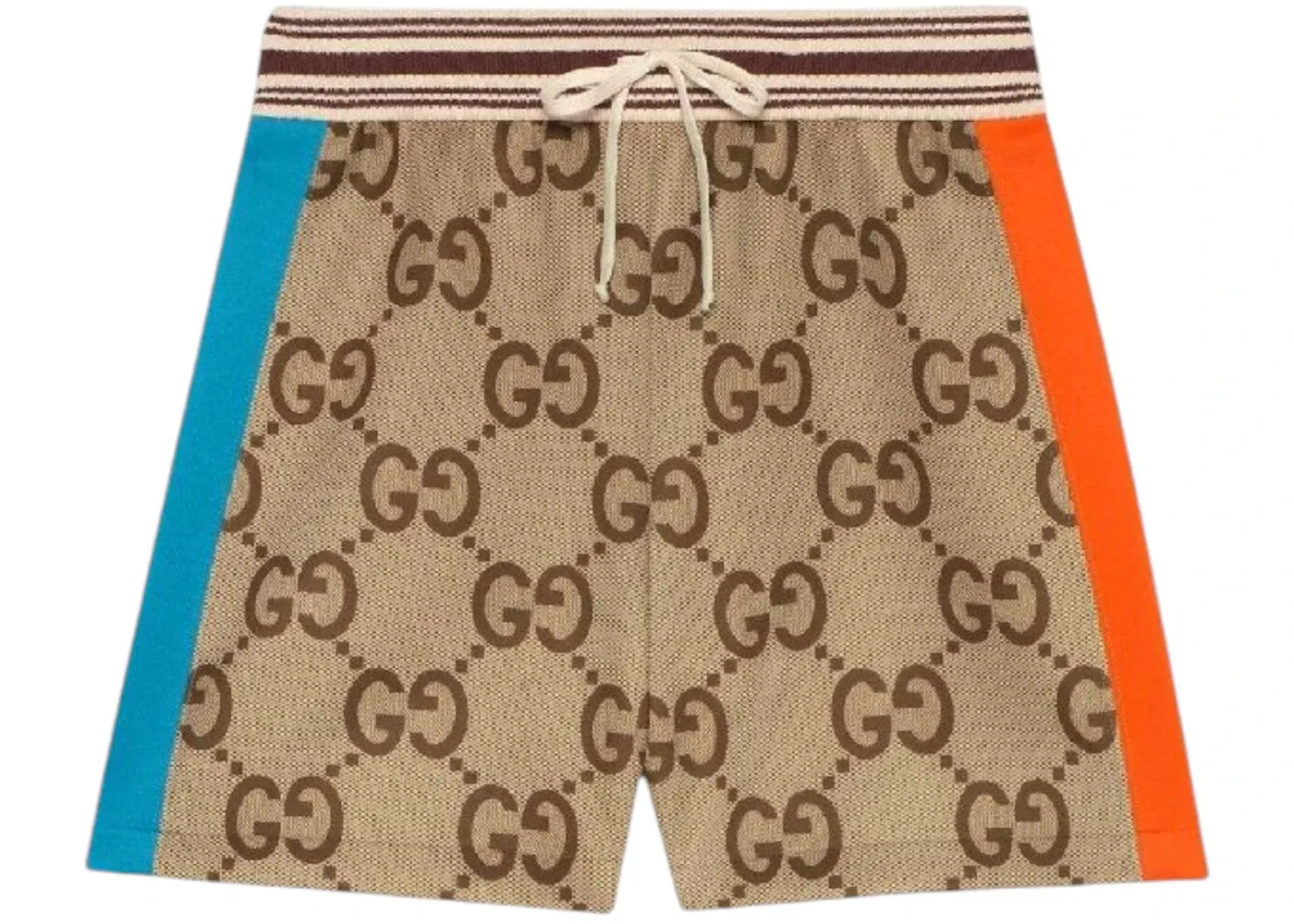 Женские шорты с принтом Tessuto Jumbo GG Gucci, Beige