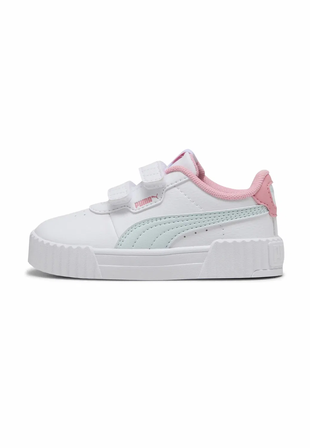 Кроссовки Carina 3.0 - детская обувь Puma, White-Sea Glass