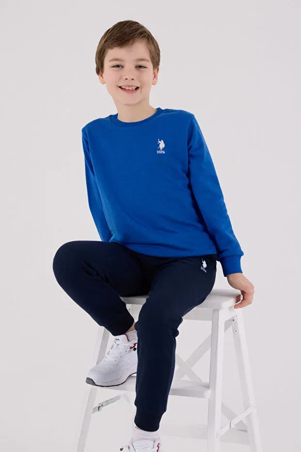Детский для мальчиков спортивный комплект U.S. Polo Assn., Blue — фото 2