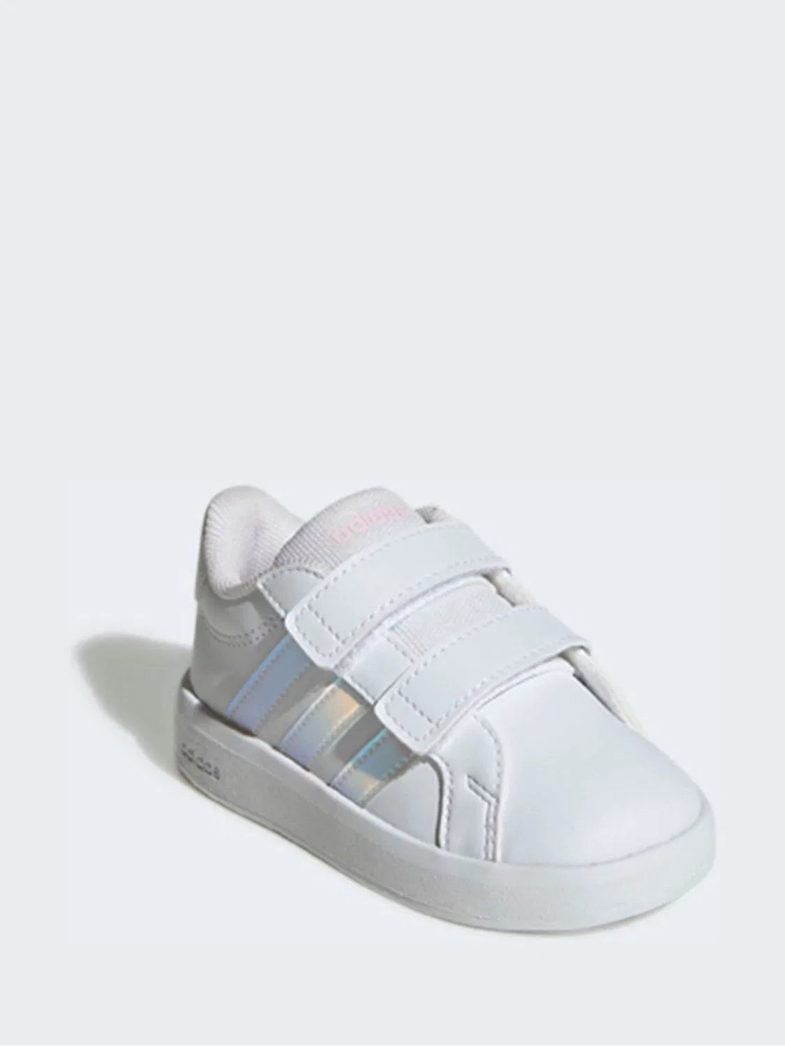 Кроссовки детские Grand Court 3.0 adidas, белый — фото 3