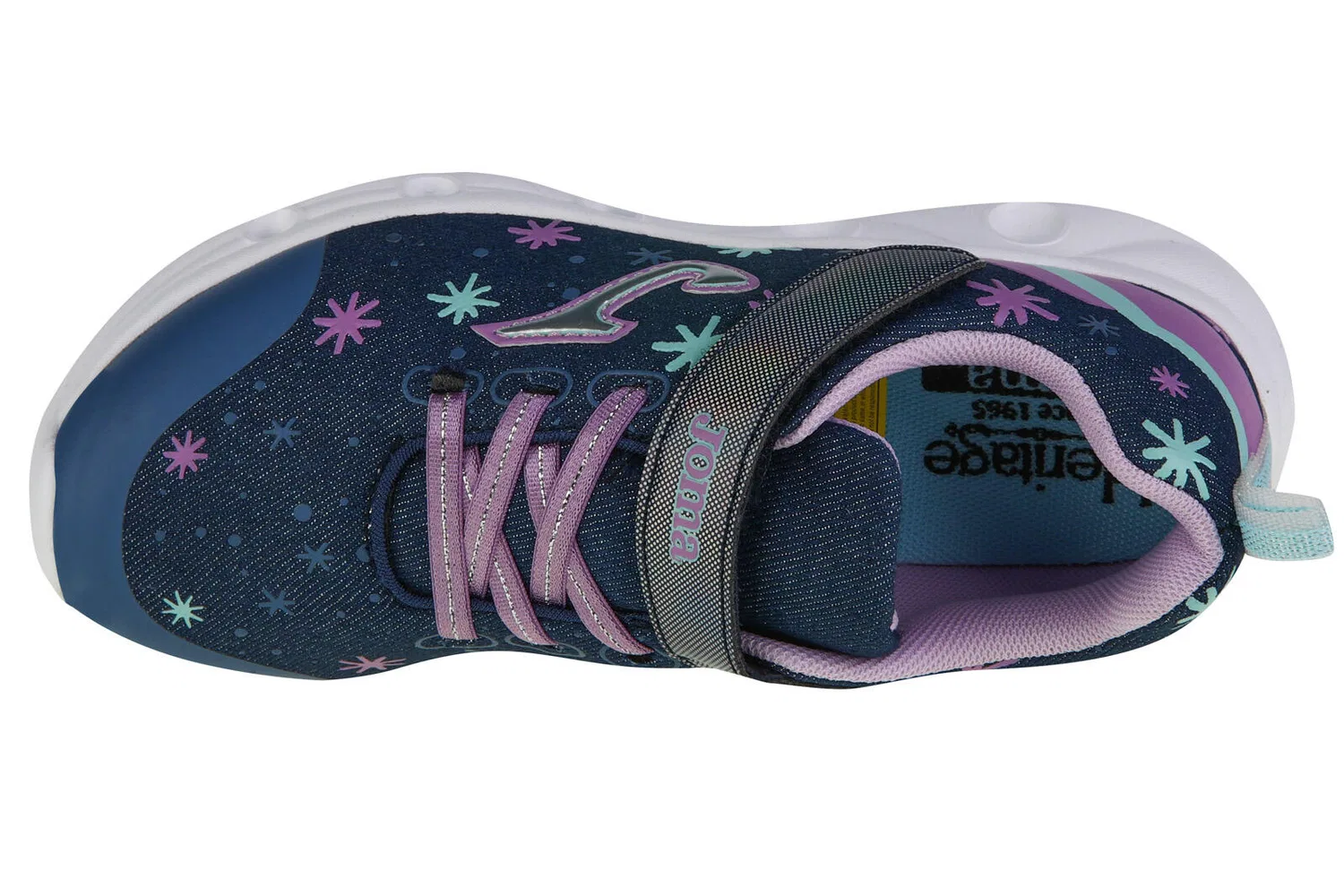 Детские кроссовки для девочек с технологией Light Joma Space Jr 24 JSPACS, Navyblau — фото 3