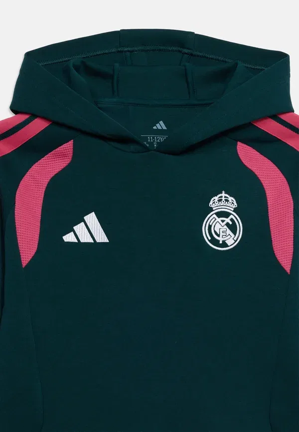 Толстовка Real Madrid Tiro Training унисекс - худи Adidas Performance, розовый — фото 4