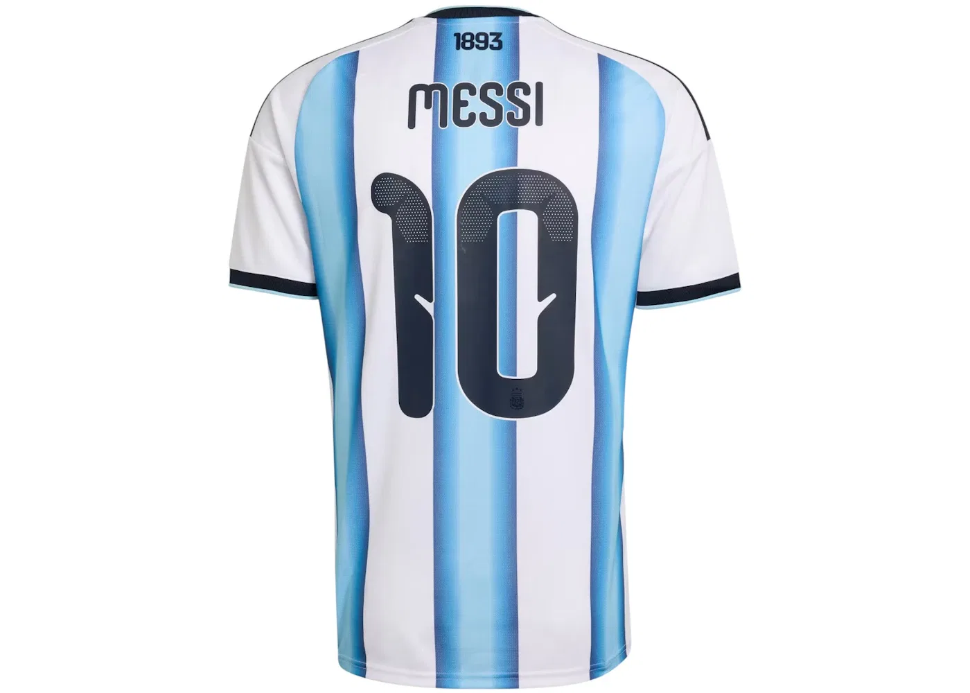 Мужская футбольная джерси с длинным рукавом Jersey Adidas, White Icey Blue Light Blue — фото 2